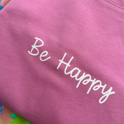 Camiseta Ref 004 Violeta Be Happy