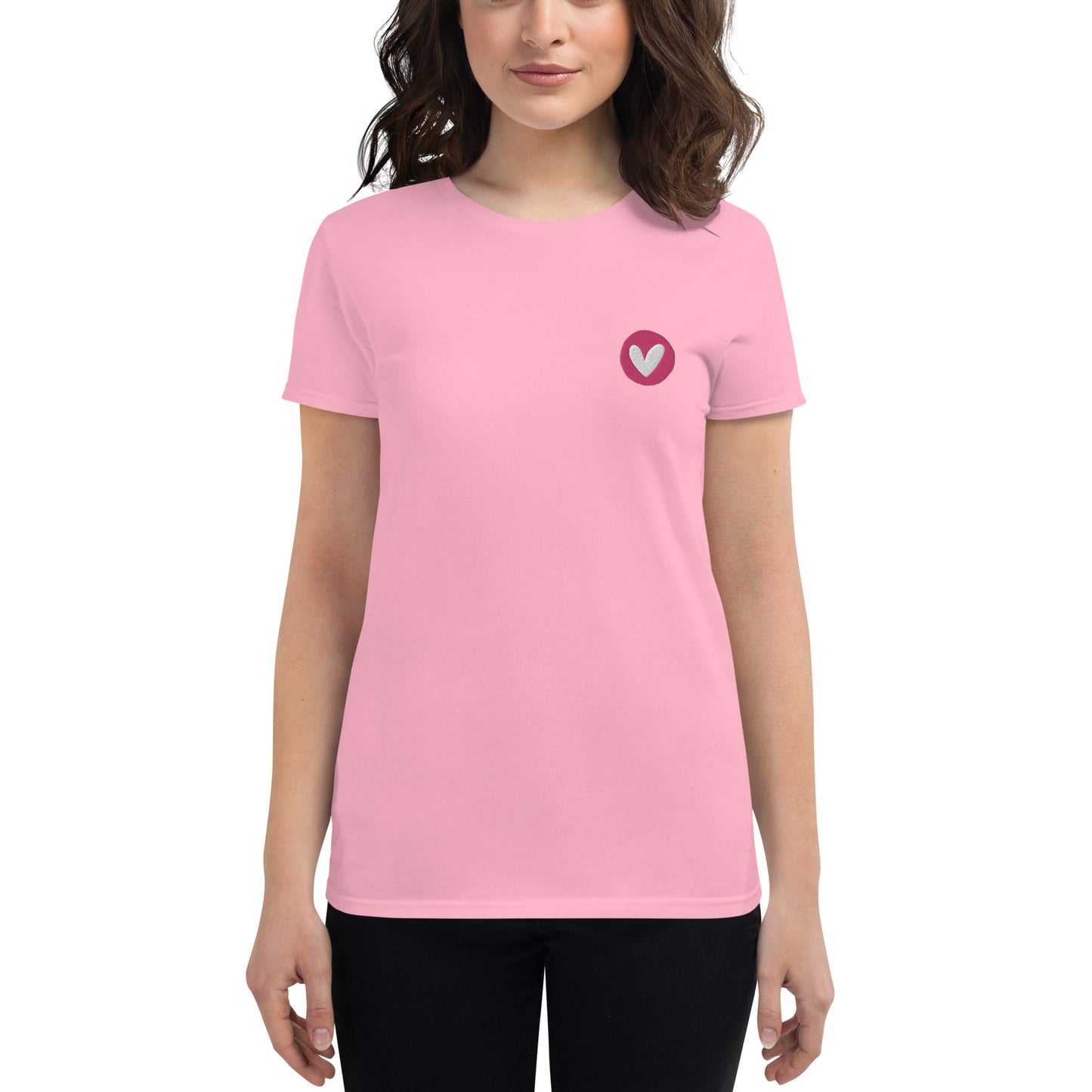 Camiseta de manga corta para mujer