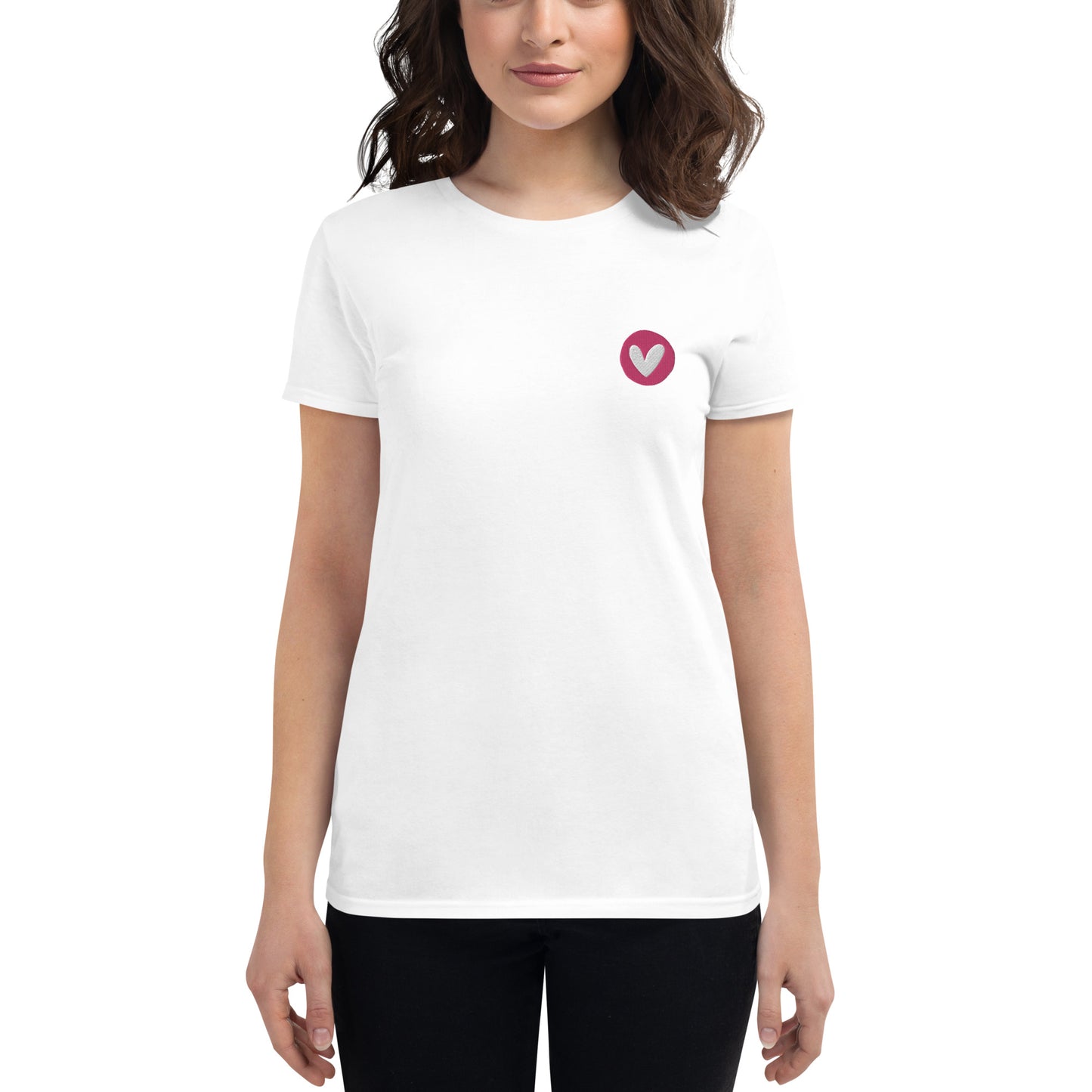 Camiseta de manga corta para mujer