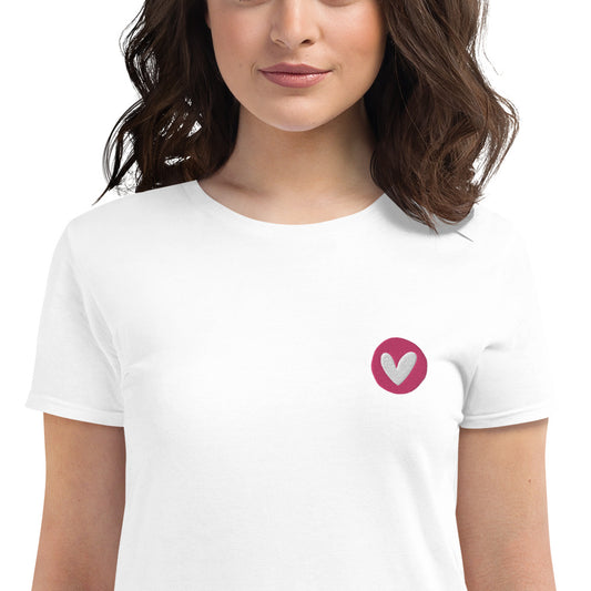 Camiseta de manga corta para mujer